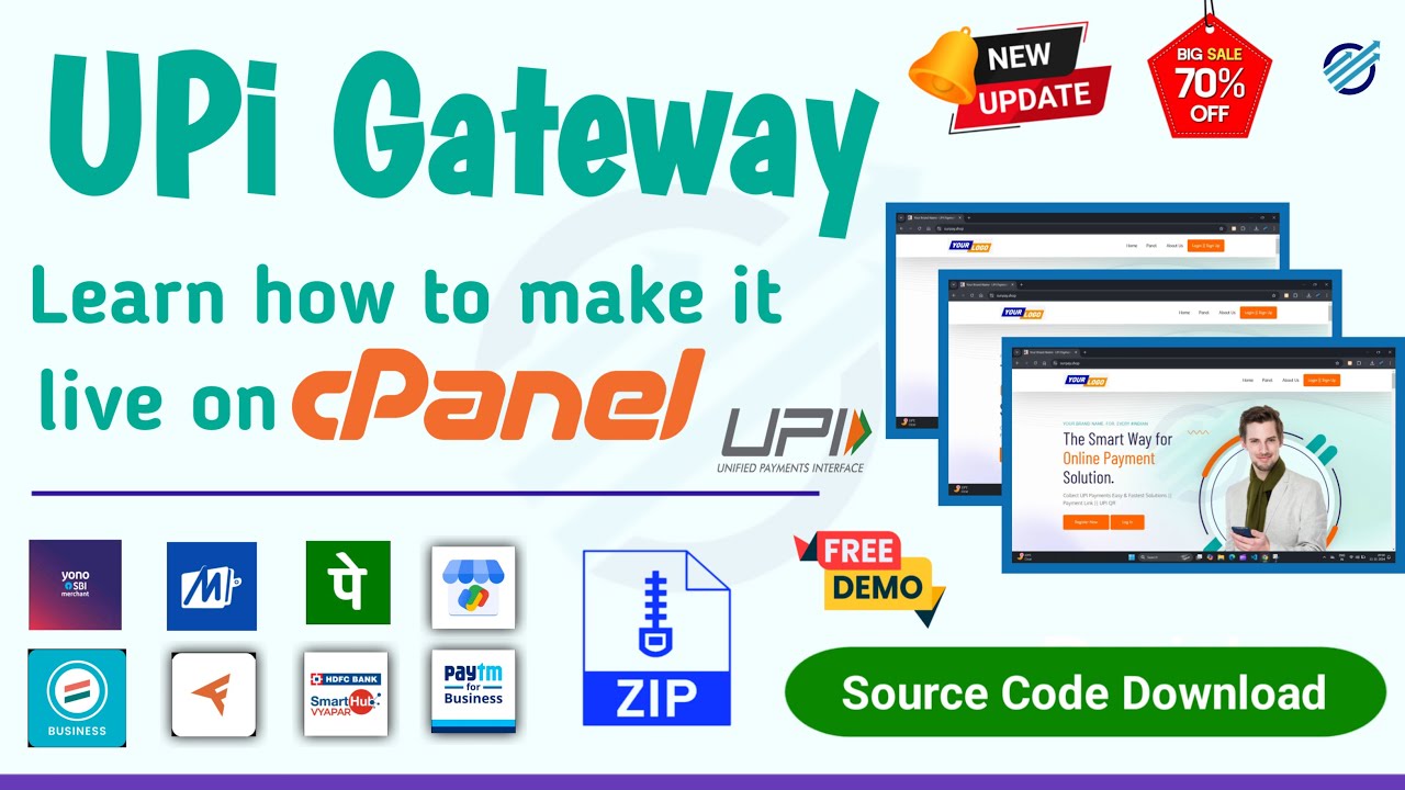 7-in-1 UPI Payment Gateway Source Code